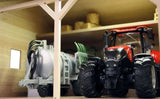 Kids Globe Farm Wood Shed for 3 Tractors