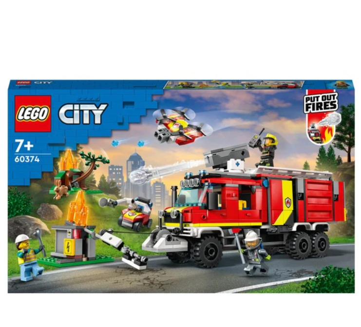 Lego City Fire Command Truck - 60374