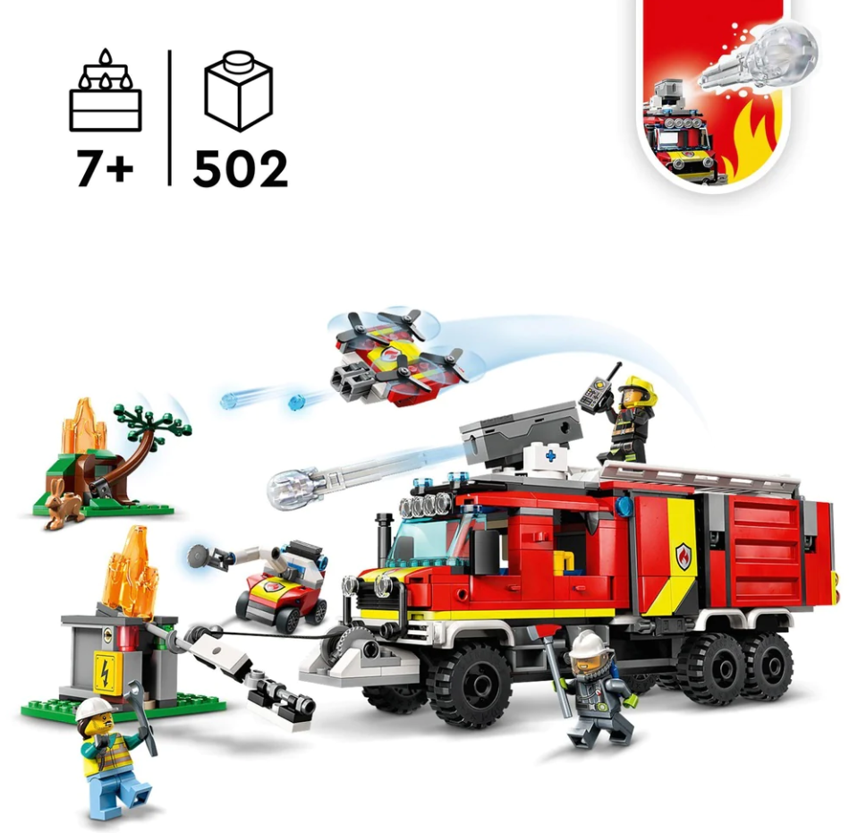 Lego City Fire Command Truck - 60374