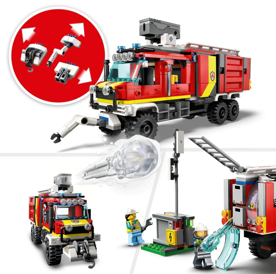 Lego City Fire Command Truck - 60374