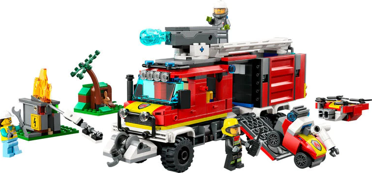 Lego City Fire Command Truck - 60374