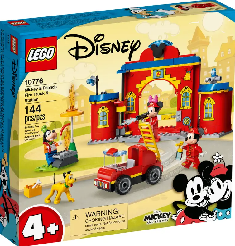 Lego Disney Mickey and Friends Fire Truck and Station 10776