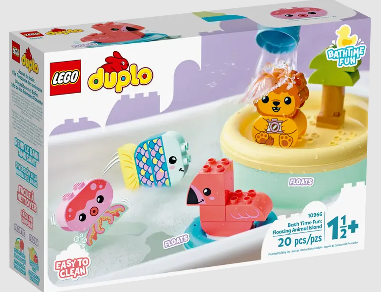 Lego Duplo Bath Time Fun Floating Animals 10966