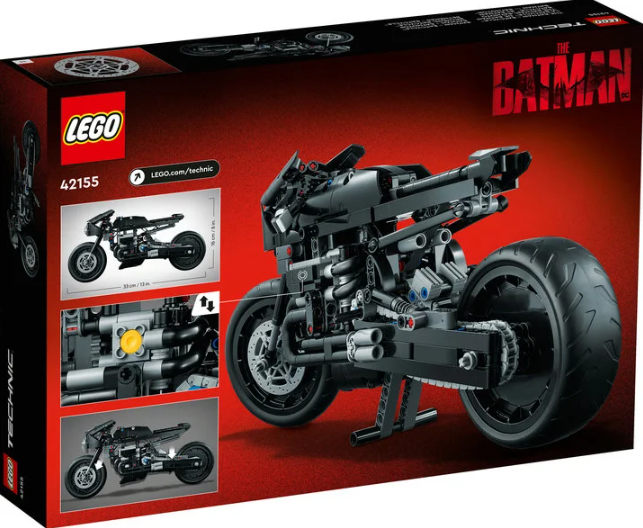 Lego Technic The Batman Batcycle - 42155