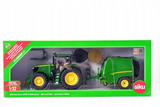 Siku John Deere 6175R Tractor and Round Baler
