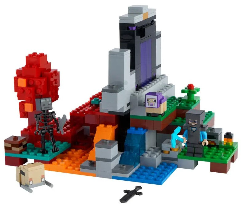 Lego Minecraft The Ruined Portal - 21172