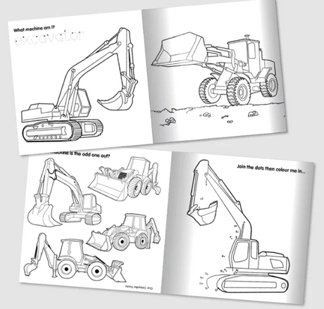 Tractor Ted Diggers Colouring Book