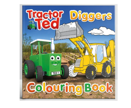 Tractor Ted Diggers Colouring Book