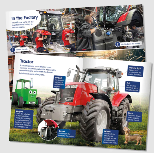 Tractor Ted Lets Look at Tractors Book