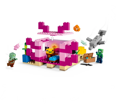 Lego Minecraft The Axolotl House