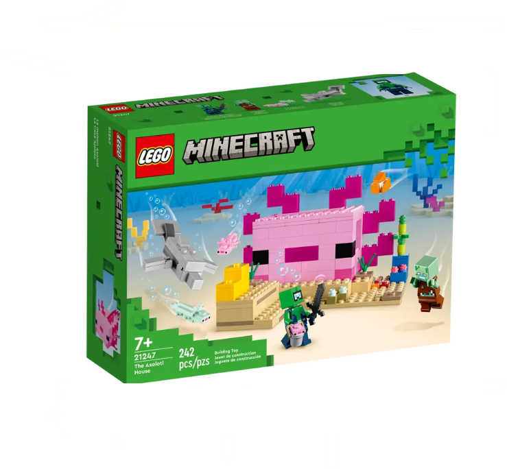 Lego Minecraft The Axolotl House
