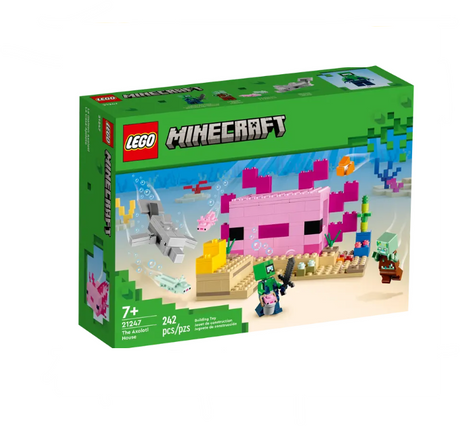 Lego Minecraft The Axolotl House