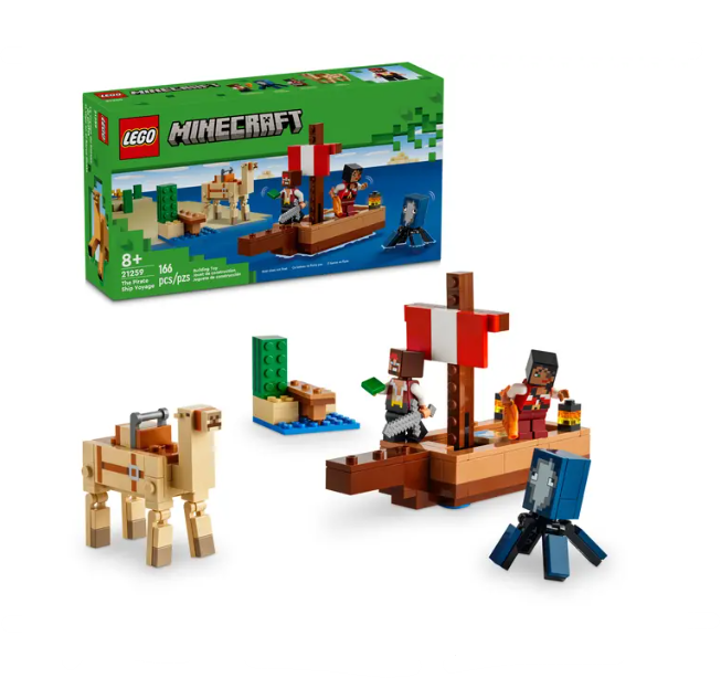 Lego Minecraft The Pirate Ship Voyage - 21259