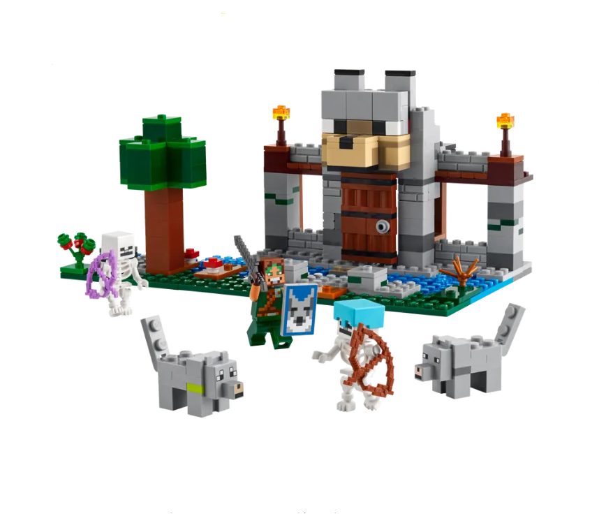 Lego Minecraft The Wolf Stronghold - 21261