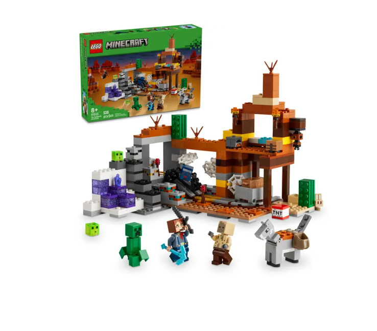 Lego Minecraft The Badlands Mineshaft - 21263