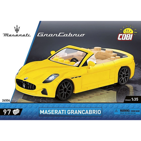 COBI Maserati GranCabrio 97 piece building set front panel