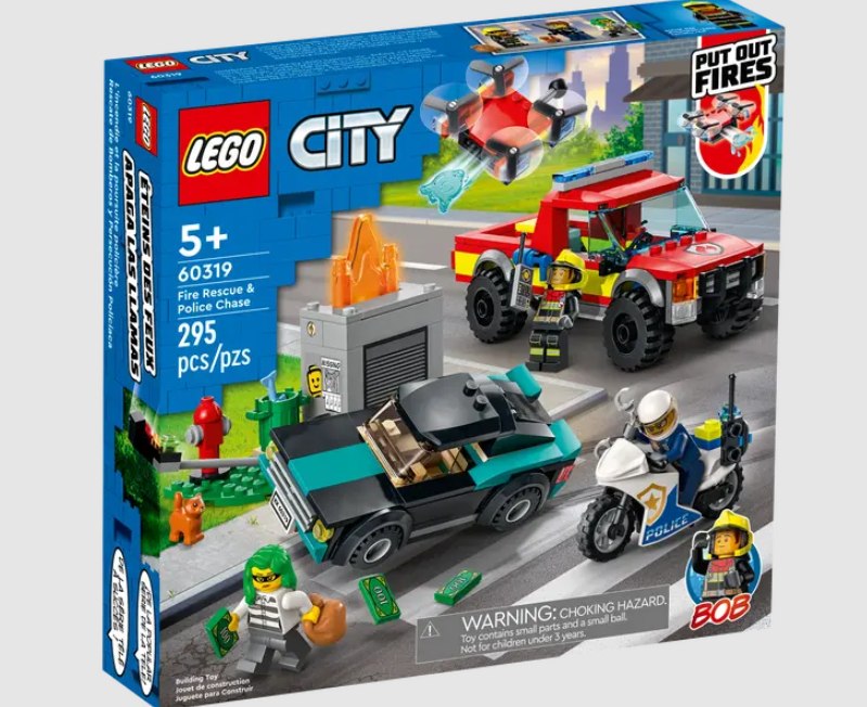 Lego City Fire Rescue and Police Chase - 60319