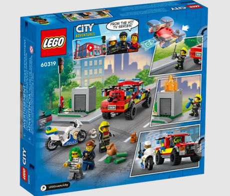 Lego City Fire Rescue and Police Chase - 60319