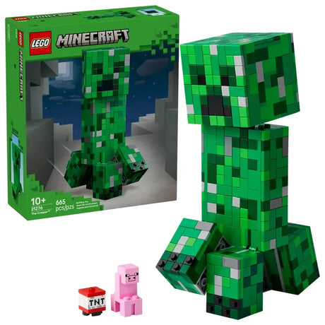 LEGO Minecraft The Creeper 21276 box art Ireland