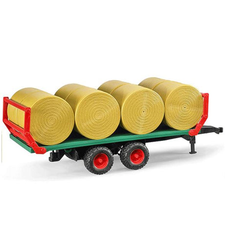 Bruder Bale Transport Trailer with 8 Round Bales ToyTown Ireland