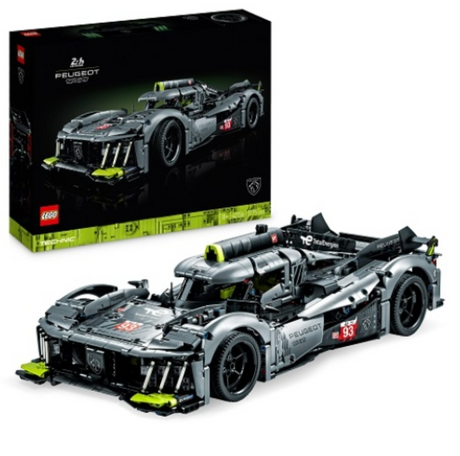 Lego Technic Peugeot 9X8 24H Le Mans Hybrid Hypercar - 42156