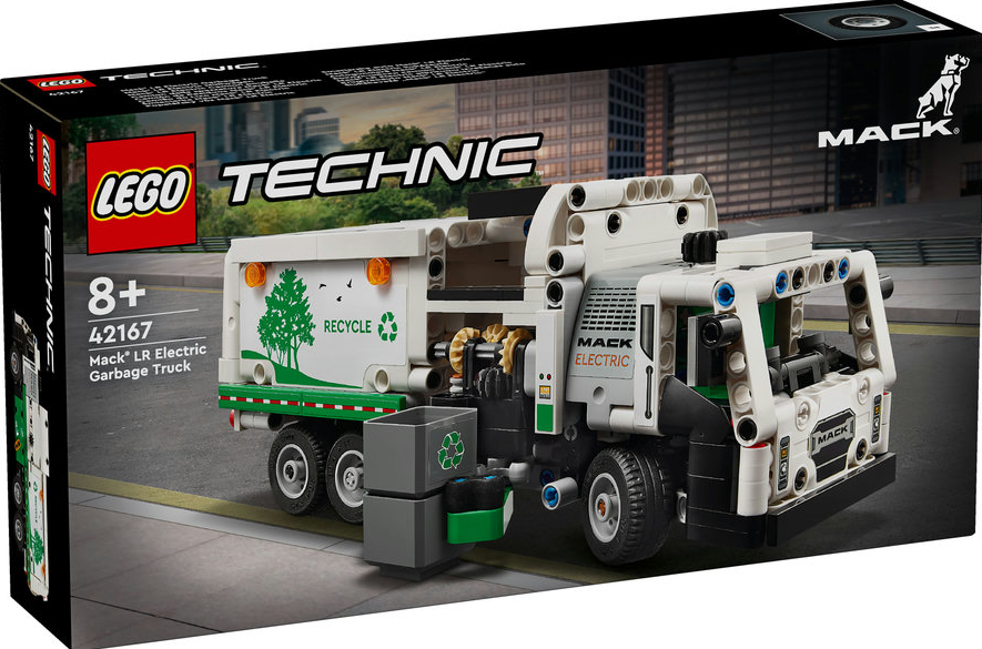Lego Technic Mack LR Electric Garbage Truck - 42167