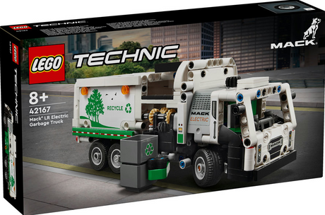 Lego Technic Mack LR Electric Garbage Truck - 42167