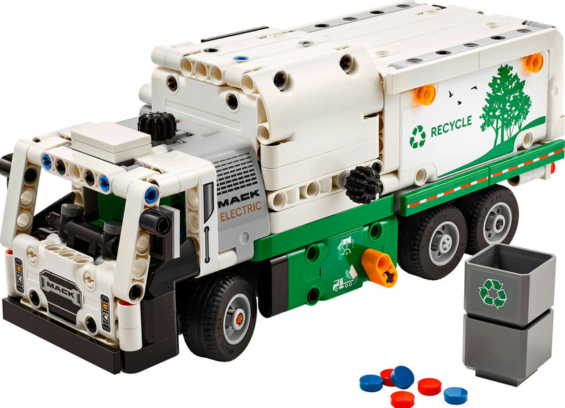 Lego Technic Mack LR Electric Garbage Truck - 42167