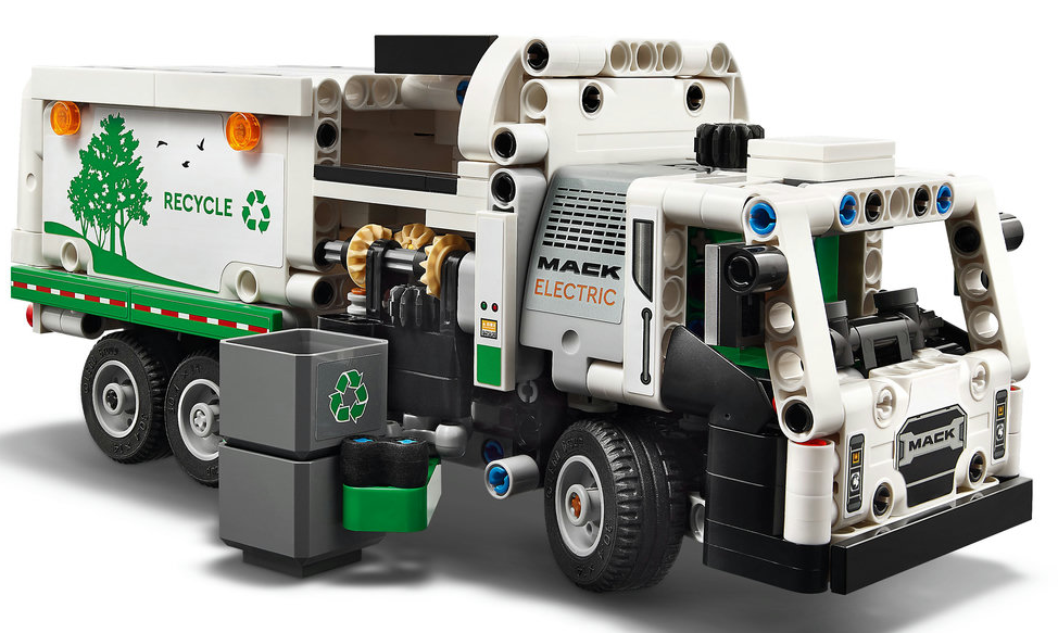 Lego Technic Mack LR Electric Garbage Truck - 42167