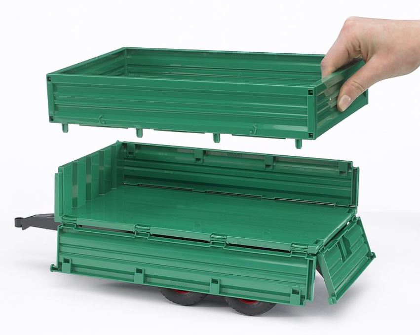 Bruder Tipping Trailer with Removeable Top