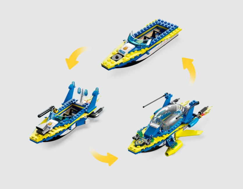 Lego City Water Police Detective Missions - 60355