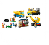 Lego City Construction Trucks and Wrecking Ball Crane - 60391