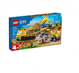 Lego City Construction Trucks and Wrecking Ball Crane - 60391