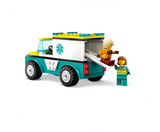Lego City Emergency Ambulance and Snowboarder - 60403