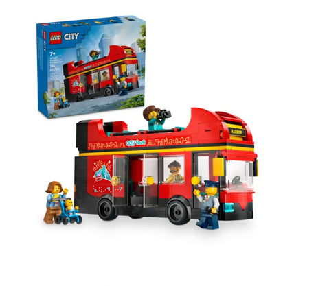 Lego City Red Double-Decker Sightseeing Bus - 60407