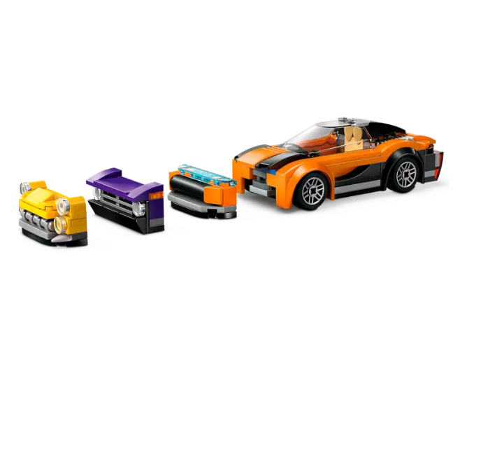 LEGO City Car Transporter Truck with Sports Cars