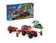 Lego City 4x4 Fire Truck with Rescue Boat - 60412