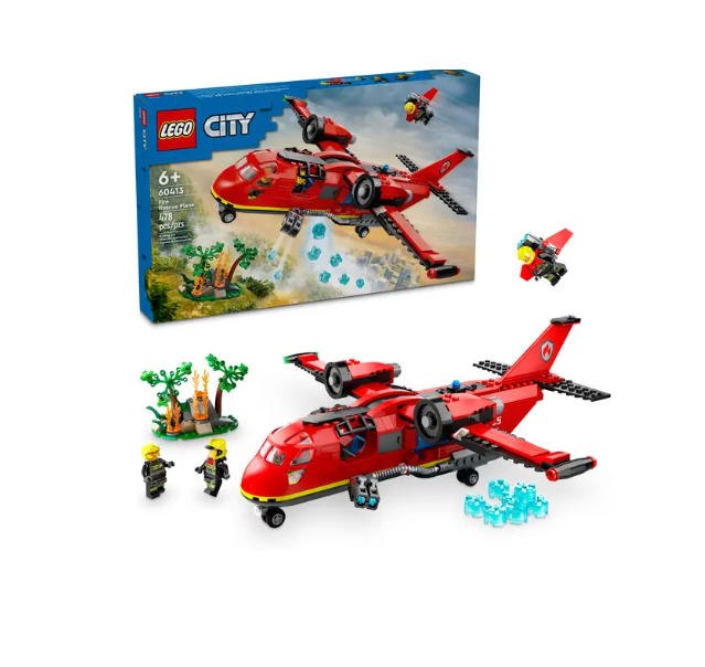 Lego City Fire Rescue Plane - 60413