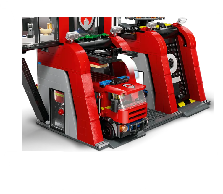 Lego City Fire Station with Fire Truck - 60414