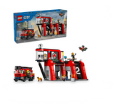Lego City Fire Station with Fire Truck - 60414