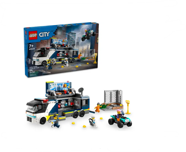 Lego City Police Mobile Crime Lab Truck - 60418