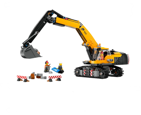 Lego City Yellow Construction Excavator - 60420