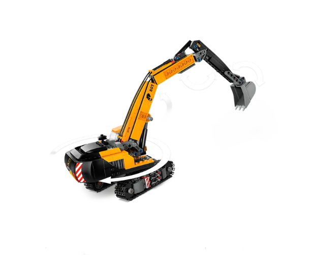 Lego City Yellow Construction Excavator - 60420
