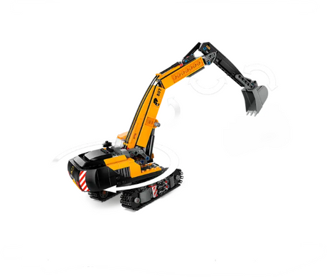 Lego City Yellow Construction Excavator - 60420