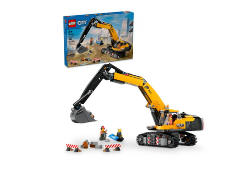 Lego City Yellow Construction Excavator - 60420