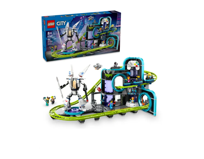 Lego City Robot World Roller-Coaster Park - 60421