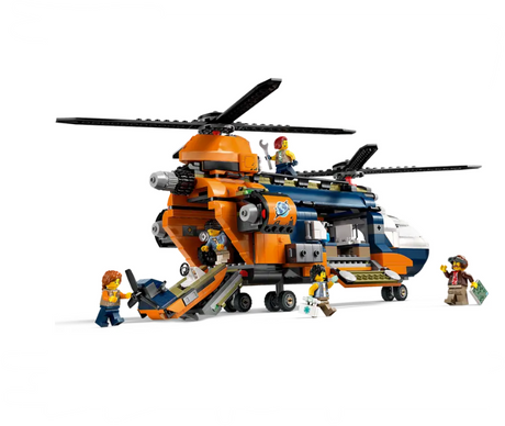 Lego City Jungle Explorer Helicopter at Base Camp - 60437