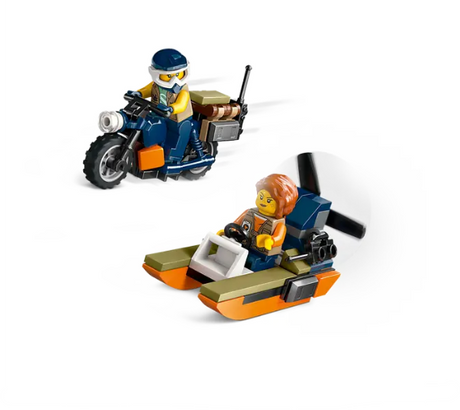 Lego City Jungle Explorer Helicopter at Base Camp - 60437
