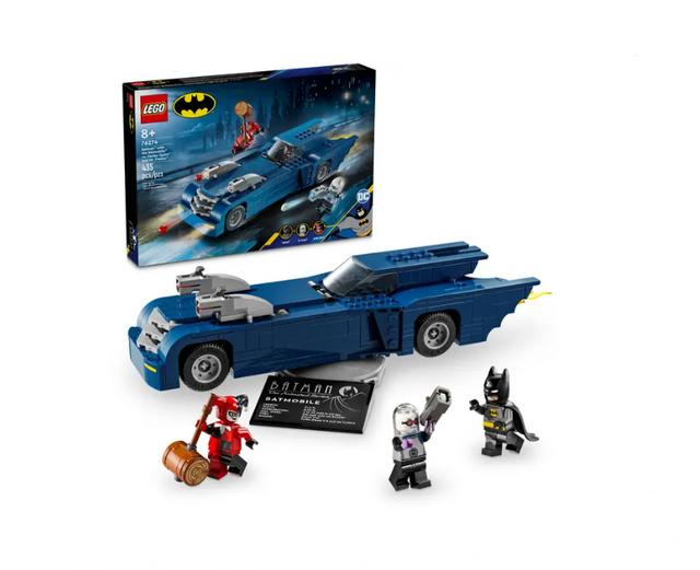 Lego Batman with the Batmobile vs. Harley Quinn and Mr. Freeze - 76274