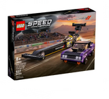 Lego Speed Champions Mopar Dodge//SRT Top Fuel Dragster and 1970 Dodge Challenger T/A - 76904